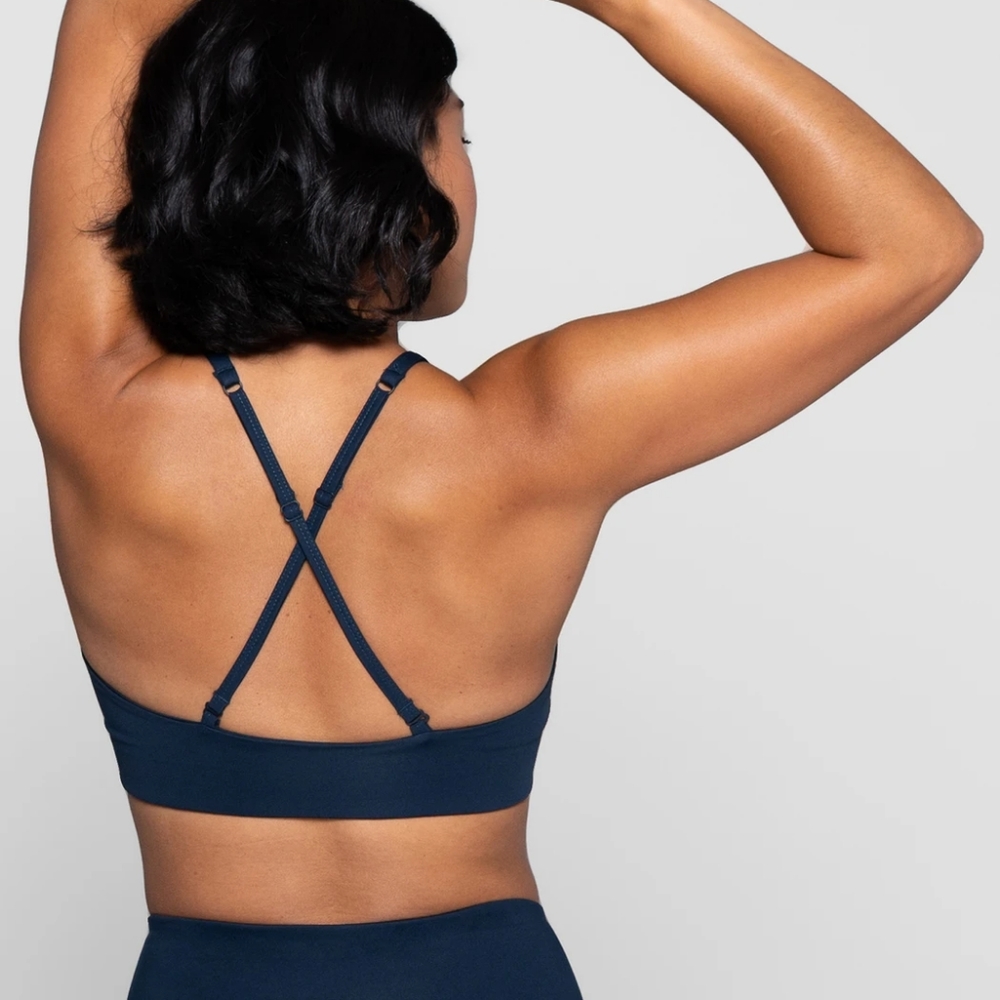 NWT Midnight Topanga Bra XS Girlfriend Collective